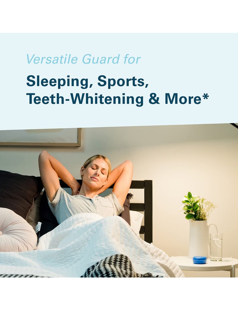 Mouth Guard for Grinding & Clenching Teeth BPA Free 4 Guards for Adults & Kids Dental Guards Bite Guards Night Guards for Teeth Grinding Teeth Grinding Mouth Guard for Sleep by M3 Naturals
