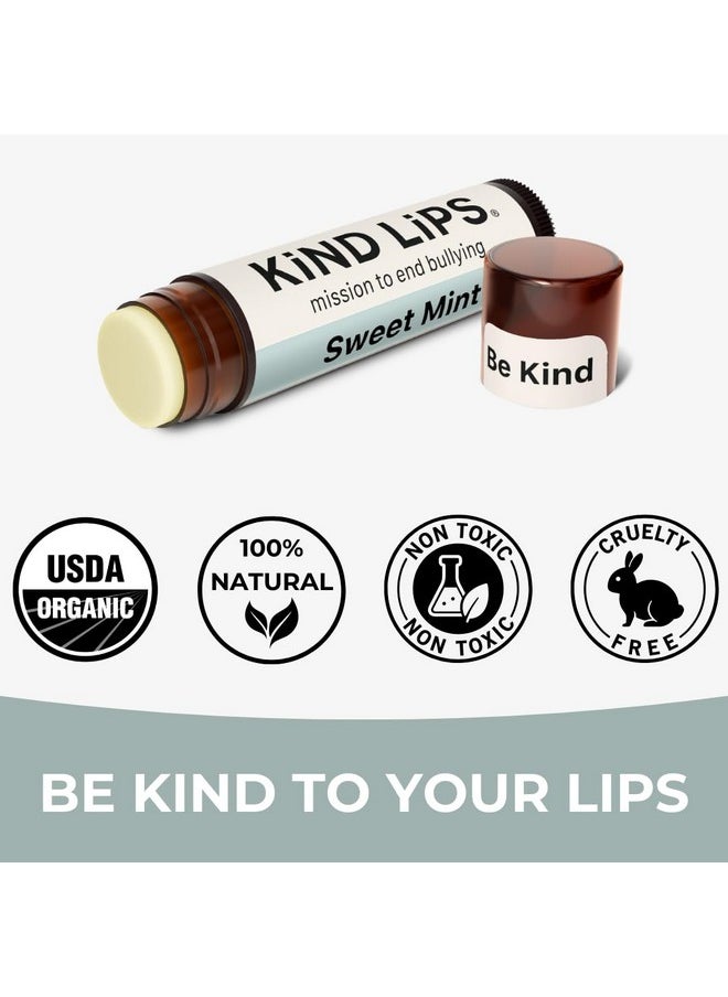 Usda Organic Lip Balm Variety 5 Pack - 100% Natural, Moisturizing Lip Care With Beeswax & Coconut Oil - Hydrating Lip Balm For Dry, Chapped Lips, Chapstick Best Lip Repair For Women, Men, Kids