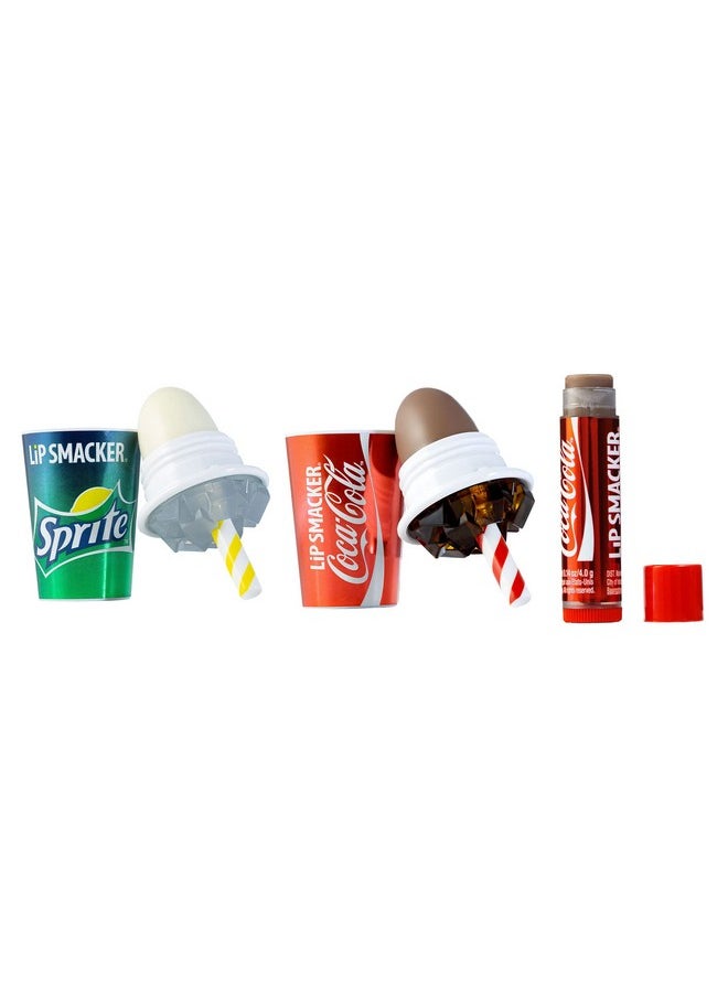 Coca Cola Collection, Lip Balm For Kids - Coca-Cola & Sprite, Trio