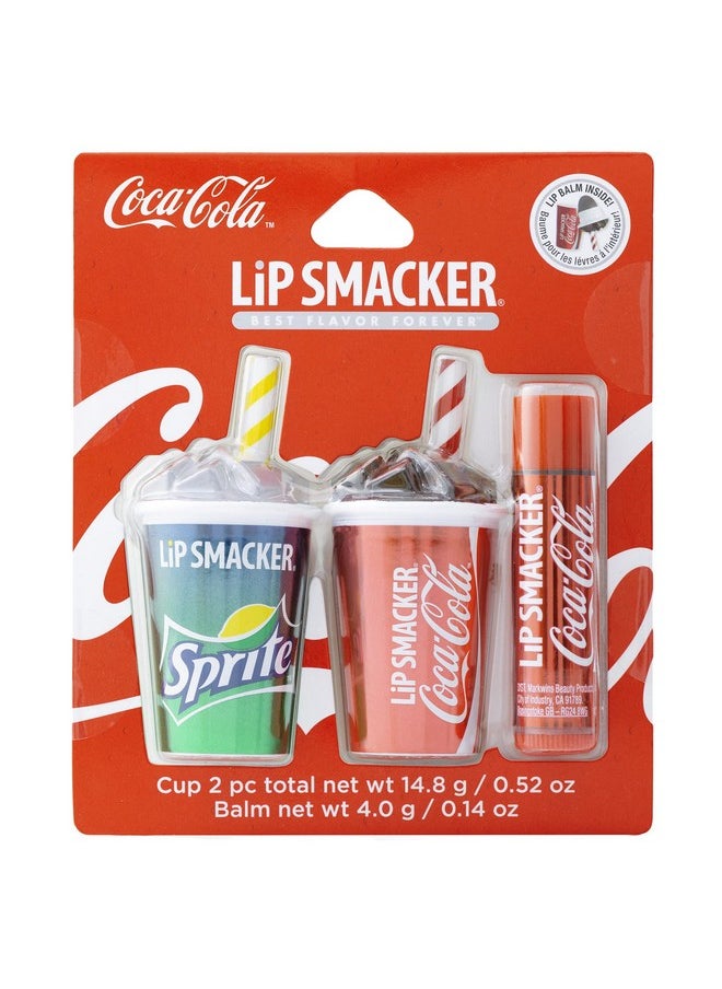 Coca Cola Collection, Lip Balm For Kids - Coca-Cola & Sprite, Trio