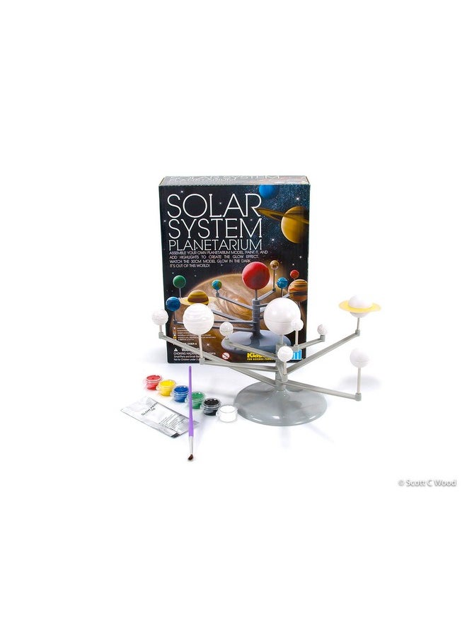 Solar System Planetarium - Diy Glow In The Dark Astronomy Planet Model Stem Toys Gift For Kids & Teens, Girls & Boys, Model:3427