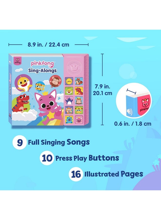 Sing-Alongs 10 Button Sound Book | Baby Shark Toys | Learning & Education Toys | Interactive Baby Books For Toddlers 1-3 | Gifts For Boys & Girls