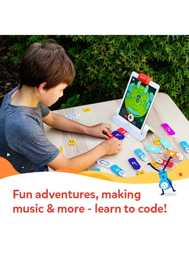 - Coding Starter Kit For Iphone & Ipad-3 Educational Learning Games-Ages 5-10+ Learn To Code, Basics Puzzles-Stem Toy-Logic, Fundamentals(Osmo Ipad/Iphone Base Included)