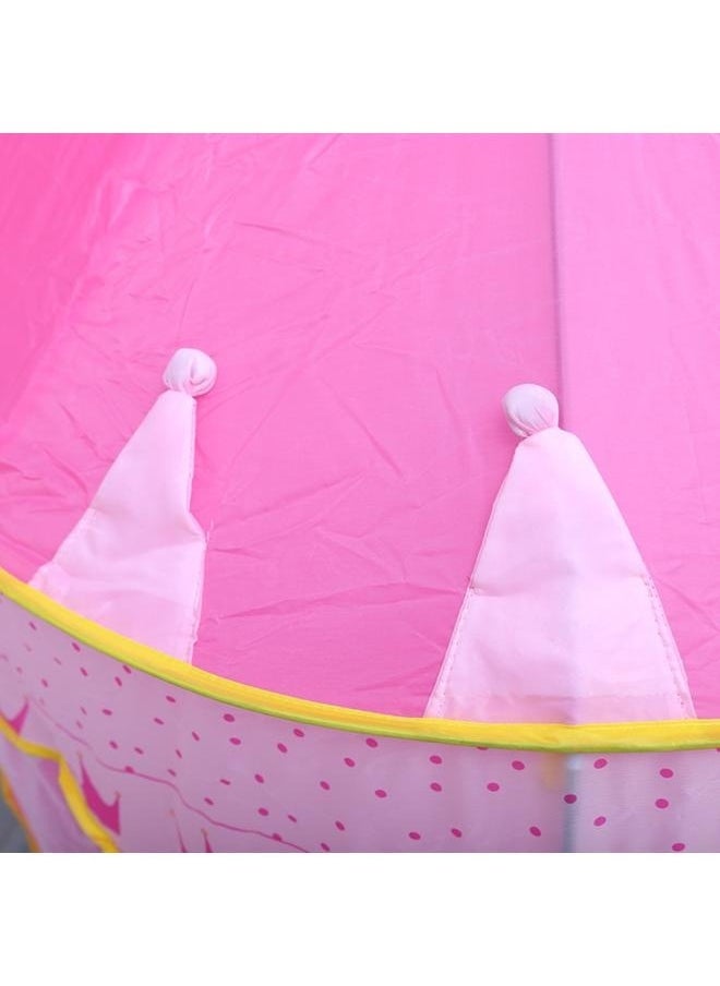 Foldable Play Tent,Princess Tent Girls Large Playhouse Kids Castle Play Tent Toy for Children Indoor and Outdoor Games