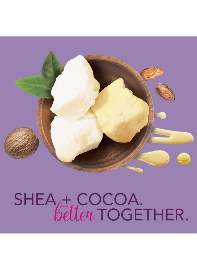 Shea + Cocoa Butter Body Lotion For Dry Skin, Deep Conditioning Moisturizer, With Vitamins E & B3, 8.5 Oz