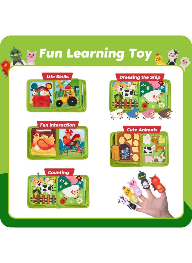 Toddler Busy Board Ages 1-3, Baby Toys 12-18 Months, Sensory Toys For Kids With Autism, Preschool Learning Activities, Kids Ages 1-4 Activities Toy For Car Travel Airplane