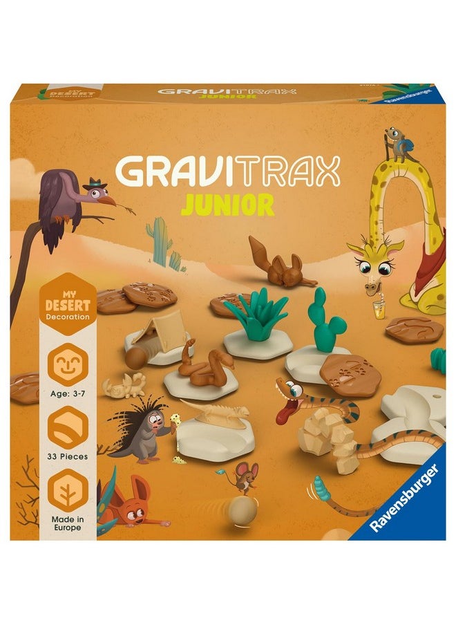 Gravitrax Junior Extension Desert - Marble Run, Stem And Construction Toys For Kids Age 3 Years Up - Kids Gifts