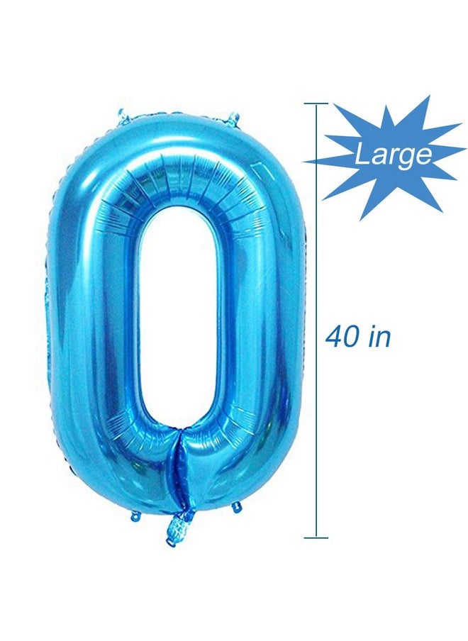 Blue Number 30 Balloon,40 Inch