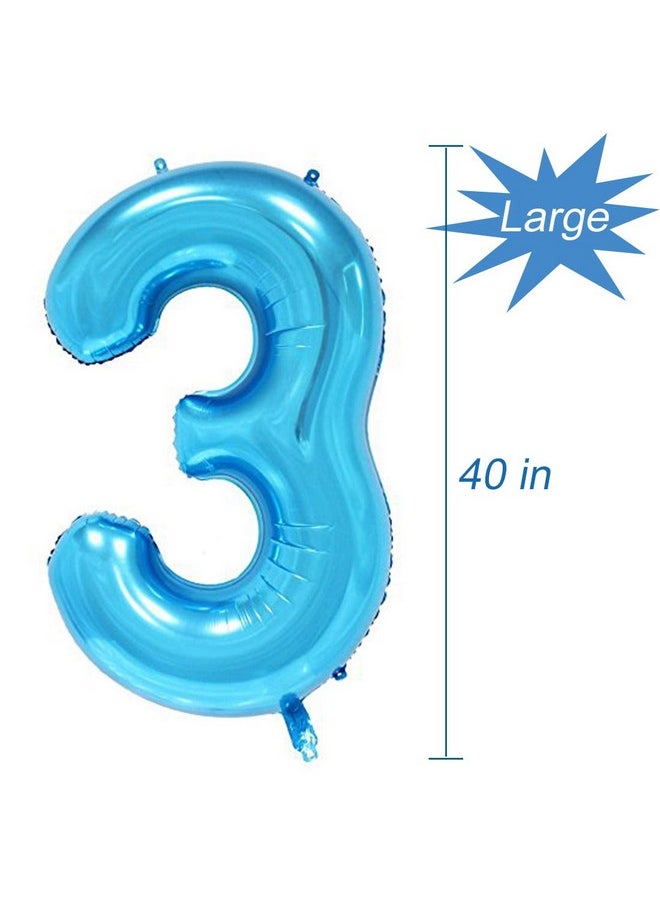 Blue Number 30 Balloon,40 Inch