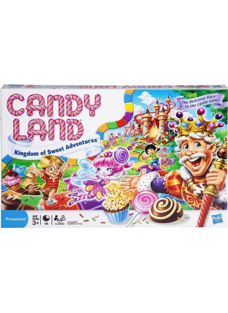 Hasbro Gaming Candy Land Kingdom Of Sweet Adventures Board Game