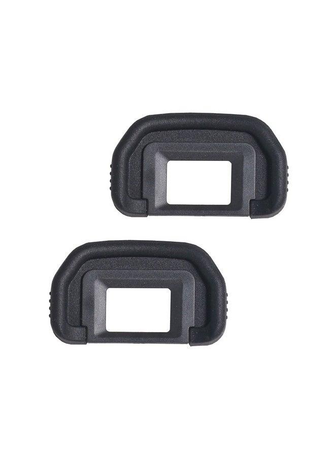 [2 Pack] Ef Viewfinder Eyepiece Eyecup Eye Cup Rubbe Compatible With Canon Eos 1100D 600D 550D 500D 450D 400D 350D 300D T6S T6I T6 T5I T5 T4I T3I T3 T2I Xti Xsi Xs Dslr Cameras