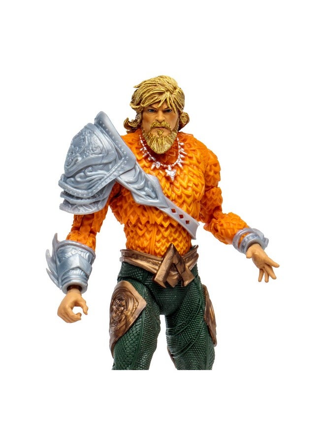 Dc Direct Page Punchers Aquaman 7In Action Figure With Aquaman Comic