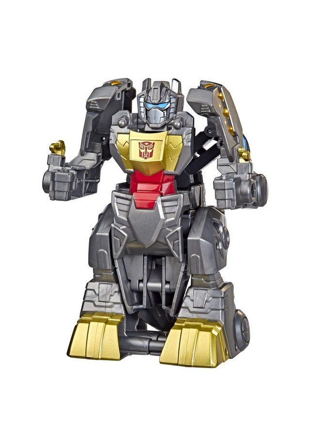 Classic Heroes Team Grimlock Converting Toy, 4.5-Inch Action Figure, Christmas Stocking Stuffers For Kids, Preschool Toys, Ages 3+