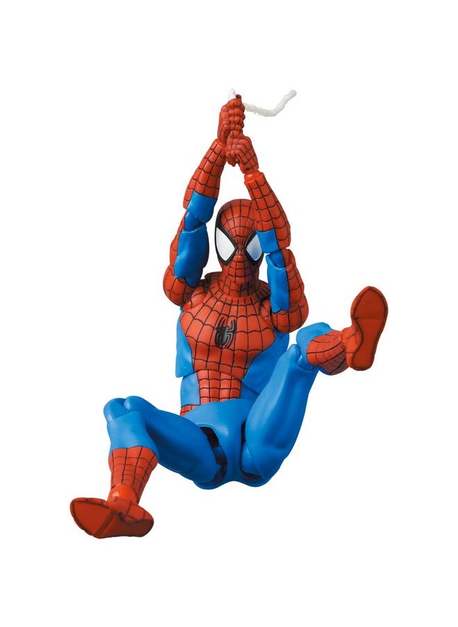 Dicom Toy) Mafex No.185 Spider-Man Spider-Man (Classic Costume Ver.) Total Height Approx. 6.1 Inches (155 Mm), Non-Scale, Pre-Painted Action Figure