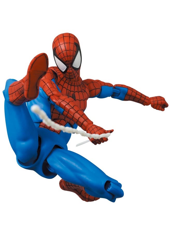 Dicom Toy) Mafex No.185 Spider-Man Spider-Man (Classic Costume Ver.) Total Height Approx. 6.1 Inches (155 Mm), Non-Scale, Pre-Painted Action Figure