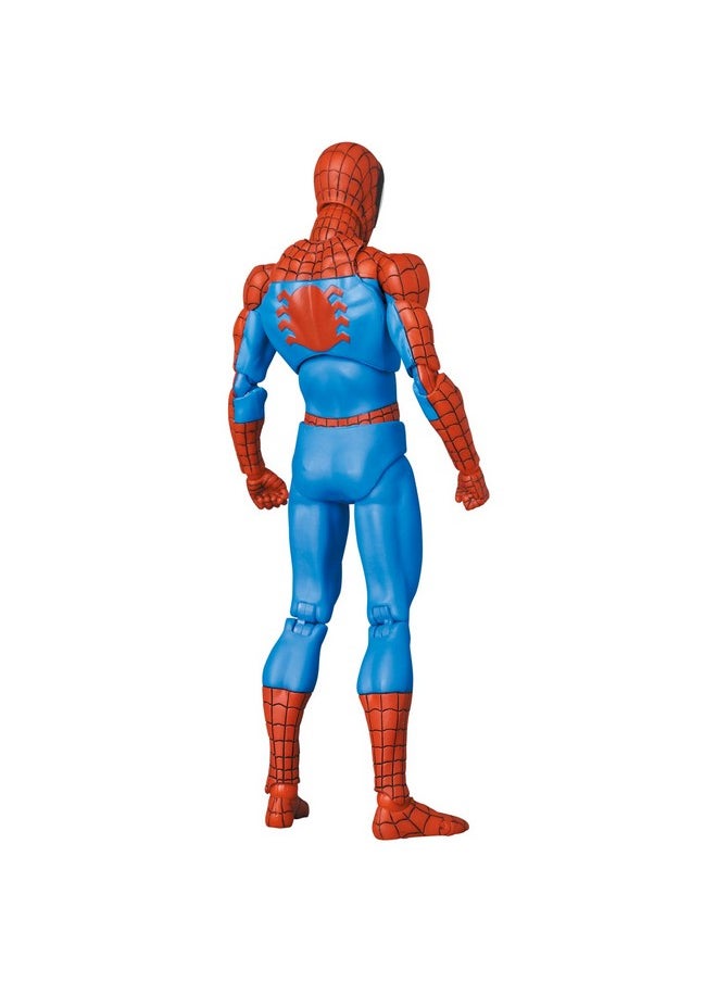 Dicom Toy) Mafex No.185 Spider-Man Spider-Man (Classic Costume Ver.) Total Height Approx. 6.1 Inches (155 Mm), Non-Scale, Pre-Painted Action Figure