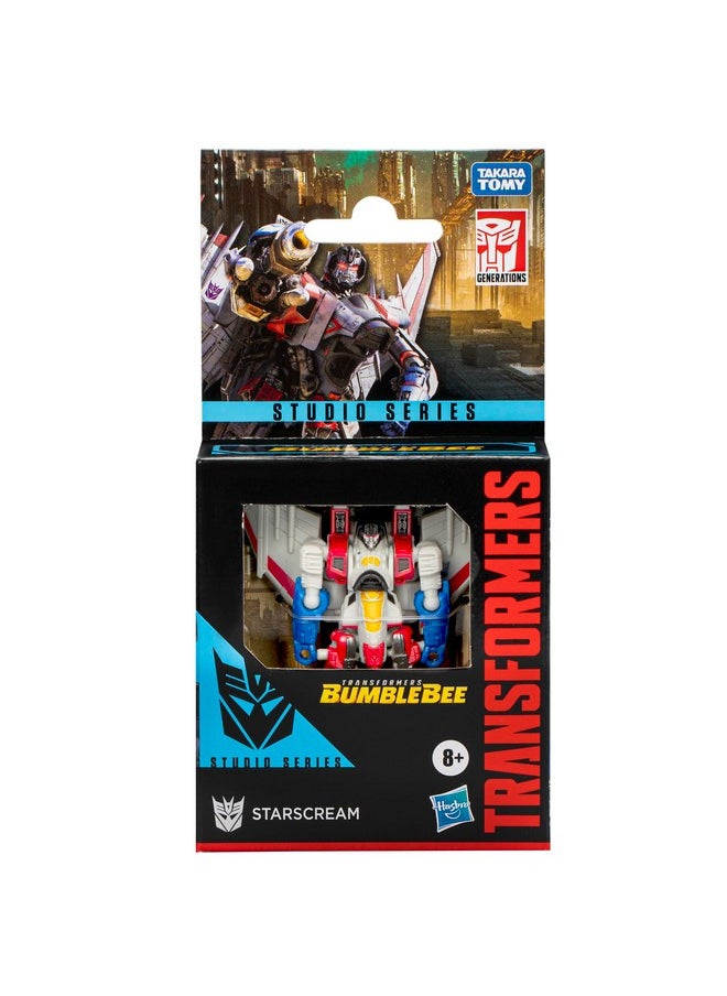 Toys Studio Series Core Bumblebee Starscream, 3.5-Inch Converting Action Figure, 8+