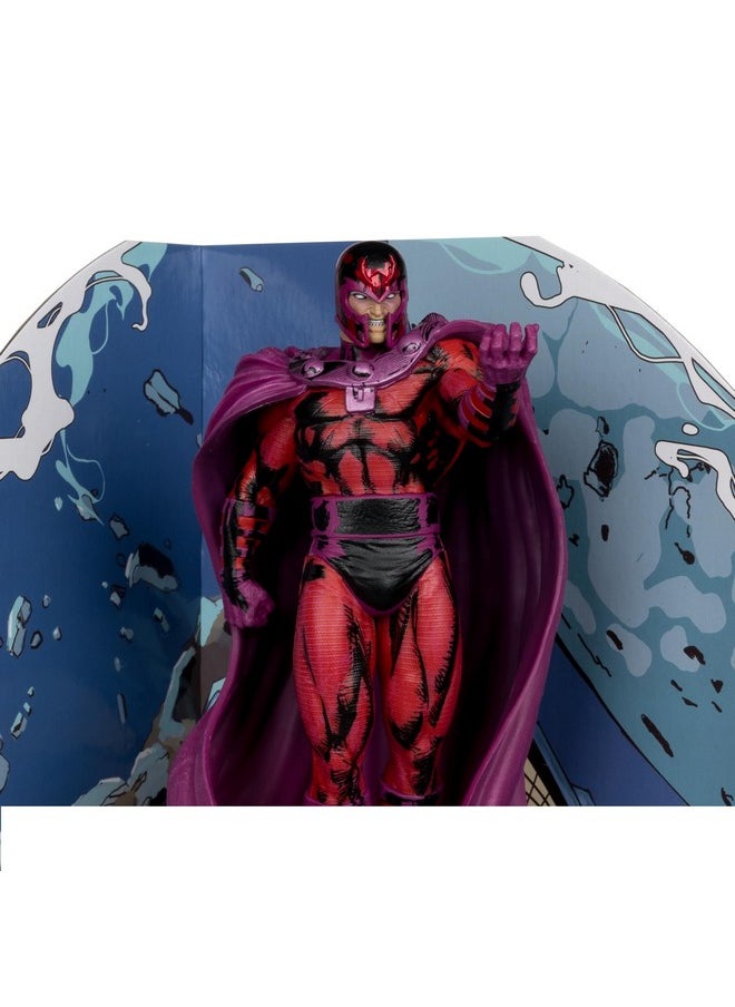 - Marvel Magneto 1:10Th Scale Collectible With Scene (X-Men #1)