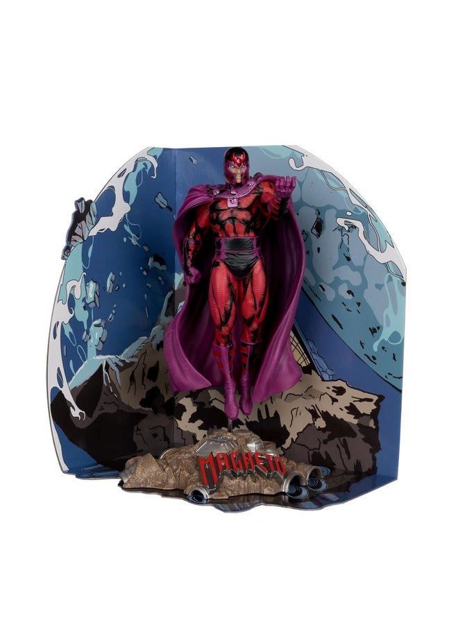 - Marvel Magneto 1:10Th Scale Collectible With Scene (X-Men #1)