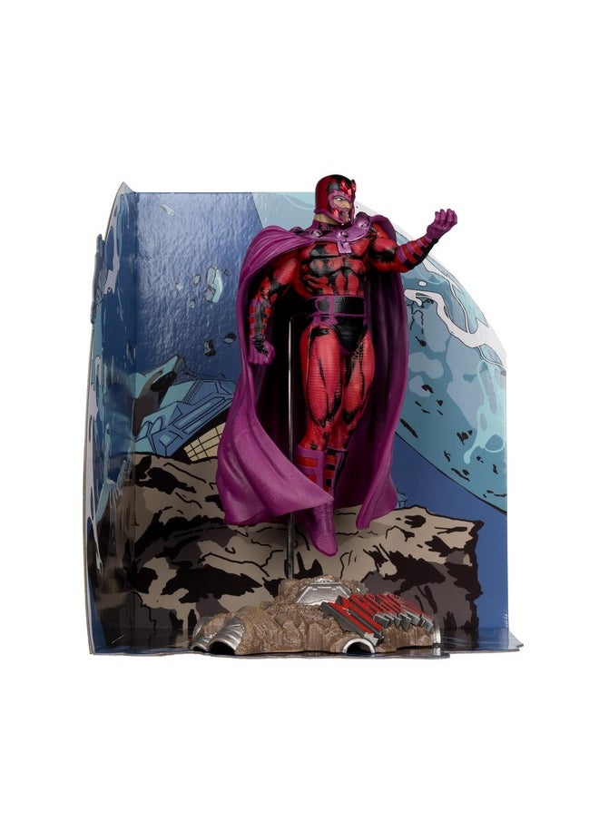 - Marvel Magneto 1:10Th Scale Collectible With Scene (X-Men #1)