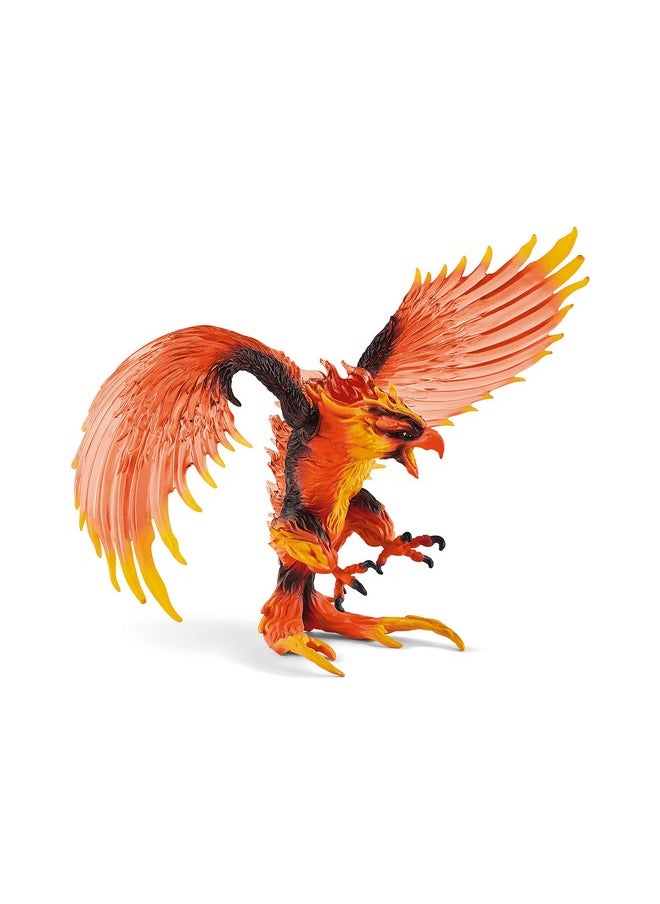 Eldrador , Lava Monster Mythical Creatures Toys For Kids, Fire Eagle Action Figure With Movable Wings, Ages 7+