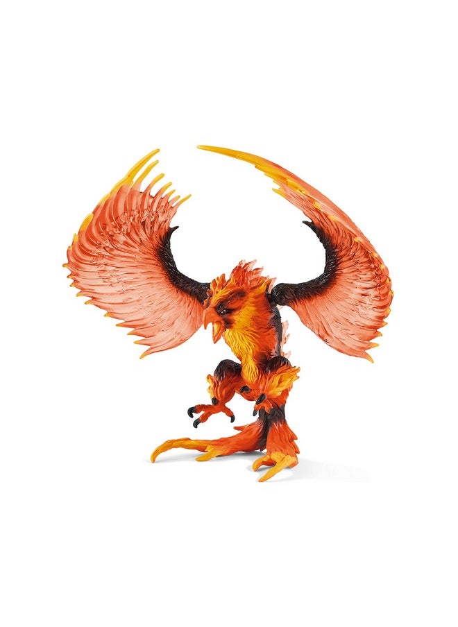 Eldrador , Lava Monster Mythical Creatures Toys For Kids, Fire Eagle Action Figure With Movable Wings, Ages 7+