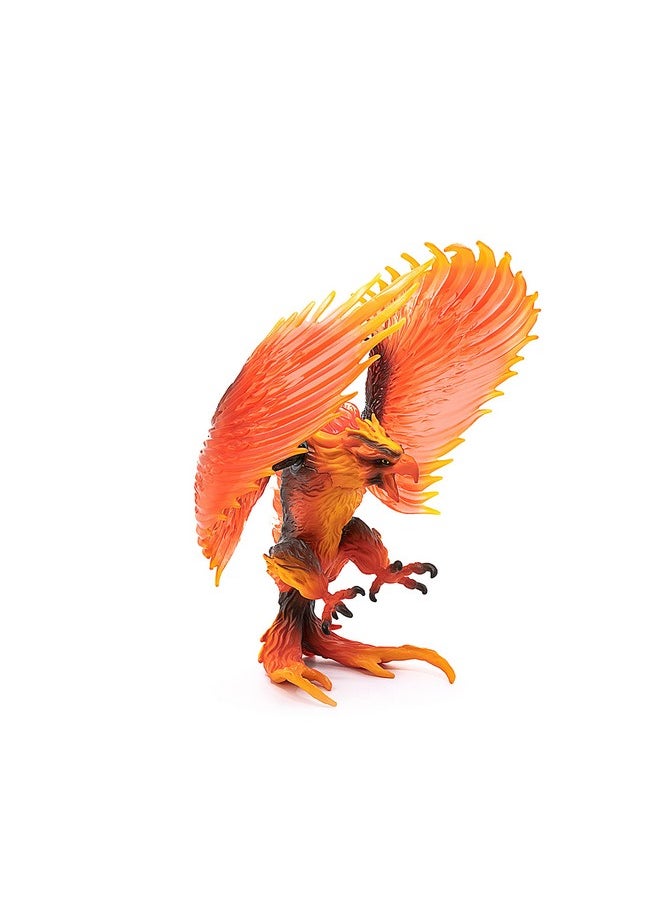 Eldrador , Lava Monster Mythical Creatures Toys For Kids, Fire Eagle Action Figure With Movable Wings, Ages 7+