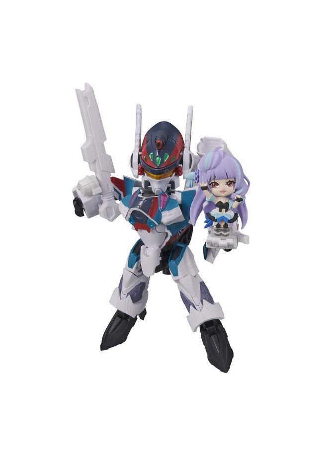 - Macross Delta - Vf-31S Siegfried (Arad Molders Use) With Mikumo Guynember, Bandai Spirits Tiny Session Action Figure