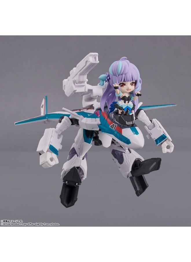 - Macross Delta - Vf-31S Siegfried (Arad Molders Use) With Mikumo Guynember, Bandai Spirits Tiny Session Action Figure