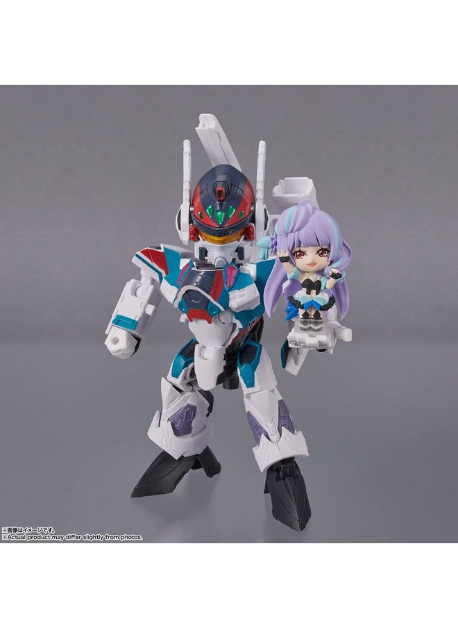 - Macross Delta - Vf-31S Siegfried (Arad Molders Use) With Mikumo Guynember, Bandai Spirits Tiny Session Action Figure