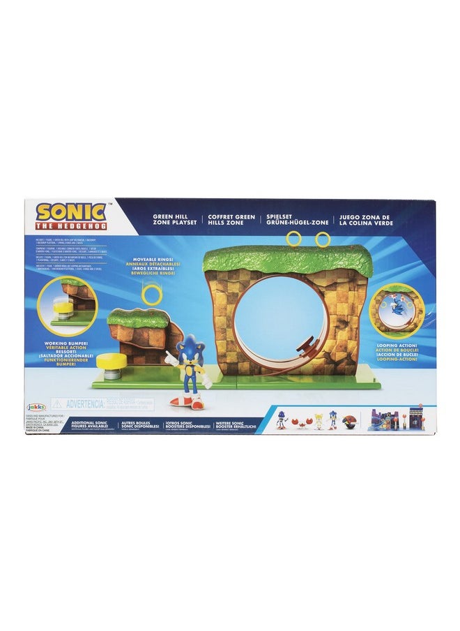 Green Hill Zone Playset With 2.5