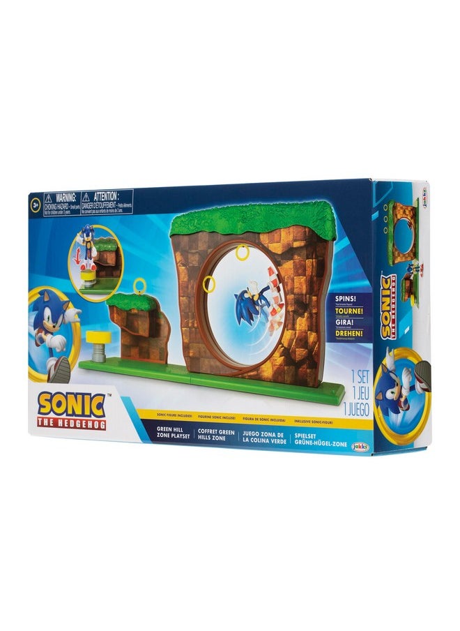 Green Hill Zone Playset With 2.5