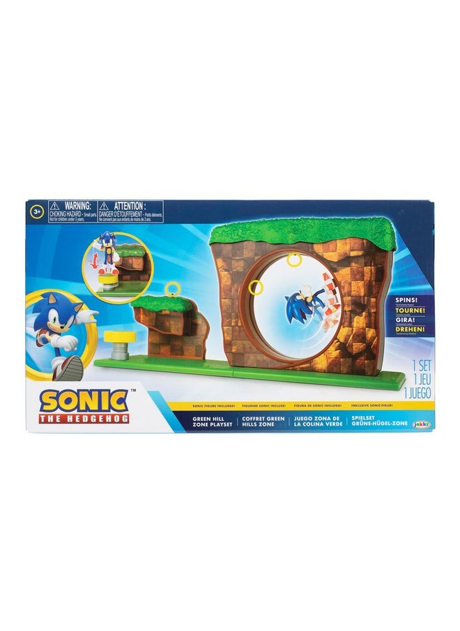 Green Hill Zone Playset With 2.5