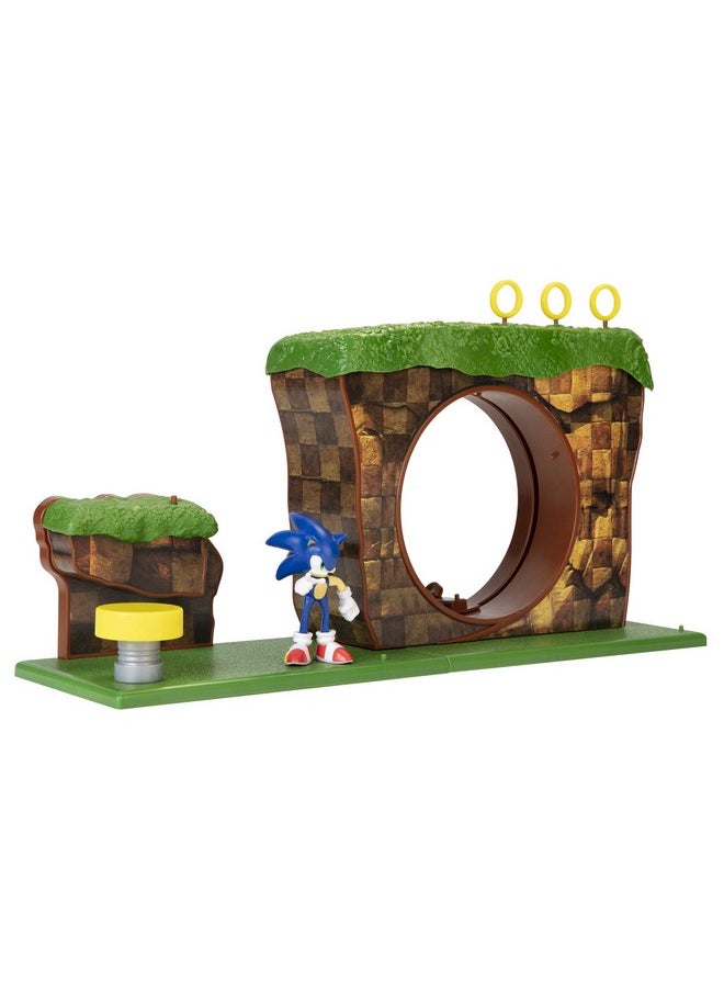 Green Hill Zone Playset With 2.5