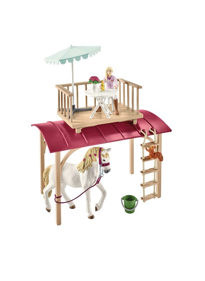 Horse Club 95-Piece Horse Set For Girls And Boys Ages, Camper For Secret Club Meetings Playset With Doll And Horse Toys