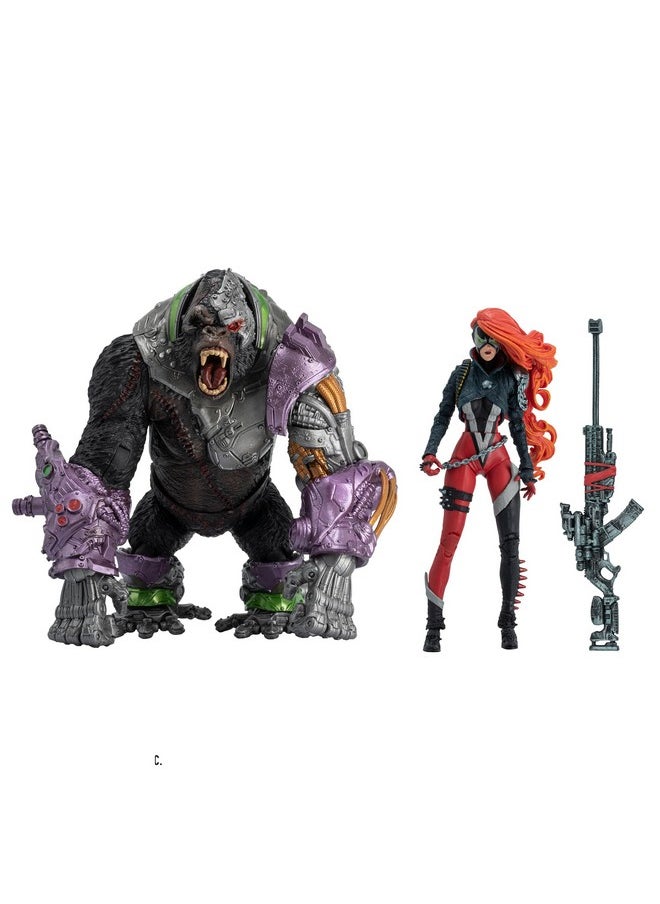 - Spawn She-Spawn & Cygor Action Figure 2Pk, Gold Label, Amazon Exclusive