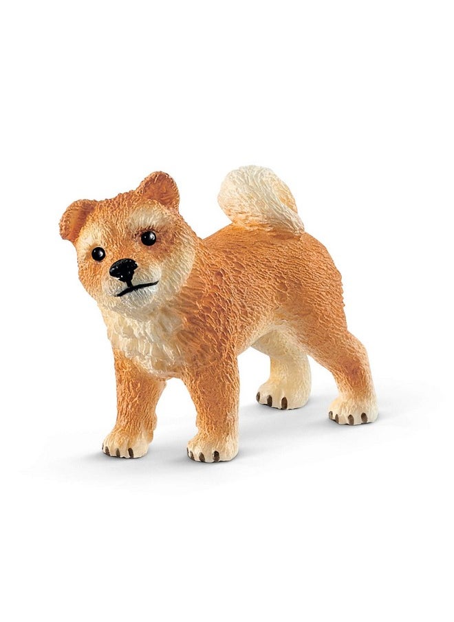 Shiba Inu Mother And Puppy, 4-Piece Set, Ages 3+