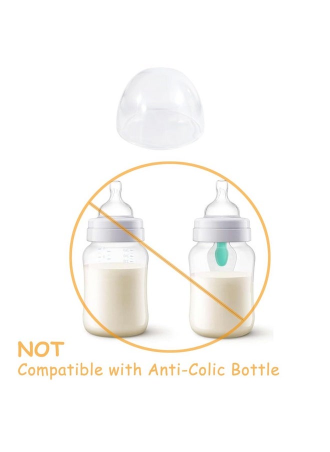 (3 Pack) Bottle Caps Replacement For Avent Natural Baby Feeding Bottles