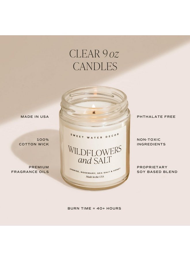 , Congrats! Candle - New Job, Engagement, Graduation Gift - Tropical Fruits And Sugared Citrus Island Scented Soy Wax Candle - 9Oz Clear Jar, 40 Hour Burn Time, Made In The Usa