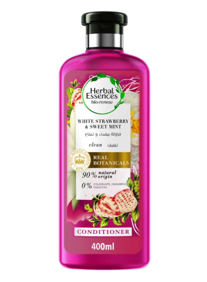 White Strawberry And Mint Conditioner Multicolour 400ml