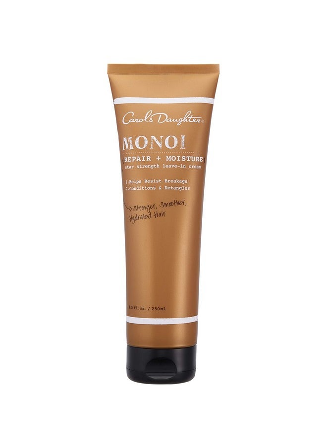 Carol’S Daughter Monoi Repair And Moisture For Curly Hair Monoi Star Strength Leave In Cream With Monoi Oil For Hydration And Softness, 8.5 Fl Oz