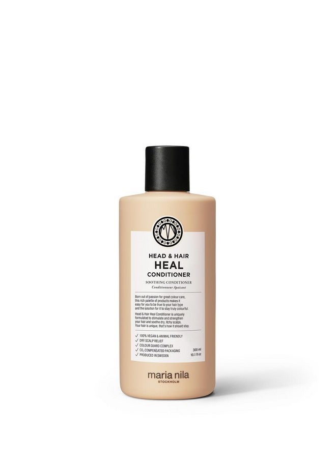 Head & Hair Heal, Conditioner 10.1 Fl Oz, Soothing Aloe Vera For Dry & Itchy Scalps, 100% Vegan & Sulfate/Paraben Free