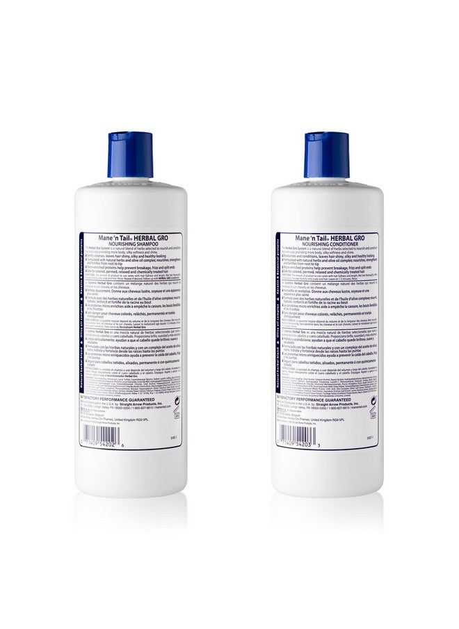 Herbal-Gro Shampoo 27.05Oz & Conditioner 27.05Oz