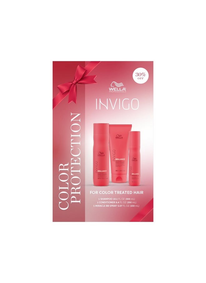 Invigo Brilliance, Color Protection Kit, For Color Treated Hair