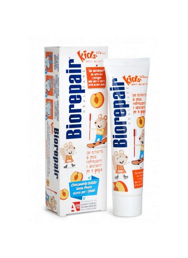 Kids 0-6 Oral Care Toothpaste Peach 1.7Fl.Oz 50Ml