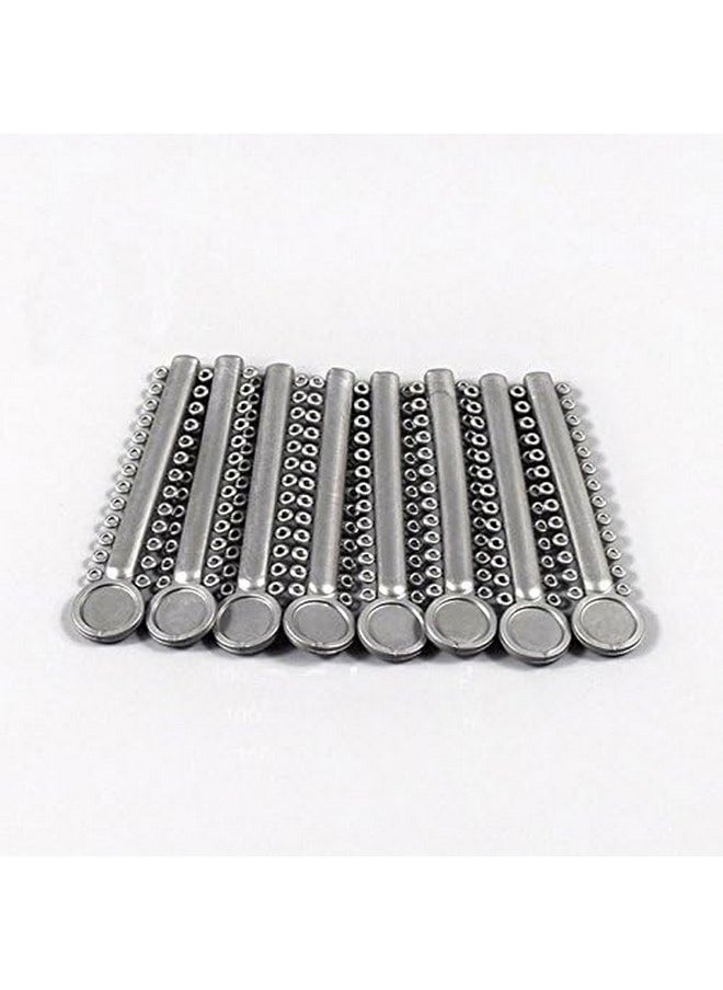 Dental Ligature Ties For Braces,Orthodontic Ligature Ties,1040 Pcs Elastic O-Ring (Gray)