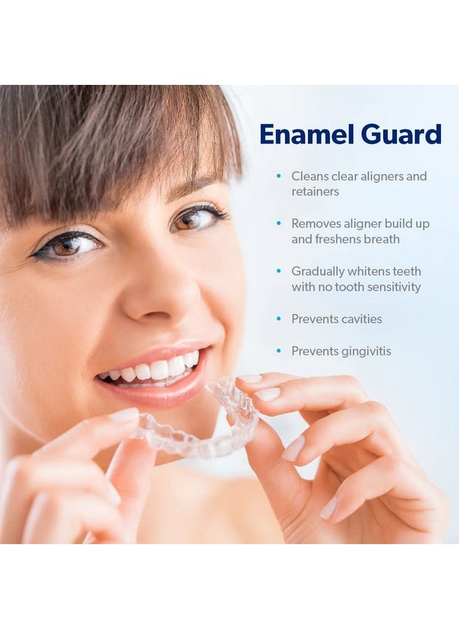 Alignerfresh Enamel Guard Aligner Cleaner And Whitener, Aligner Cleaner Foam With Enamel Protection, Strengthens And Protects Teeth, Clear Aligners And Retainer Cleaner. Fresh Mint. (50Ml)