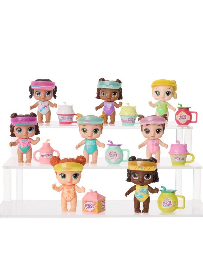 Foodie Cuties, Bottle, Sun Series 1, Surprise Toys For Girls, Baby Doll Set, 3-Inch, Kids 3 And Up
