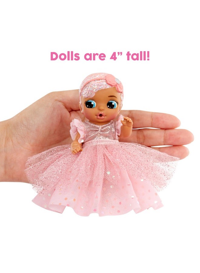 Surprise Small Dolls Series 8 - Unwrap Surprise Collectible Baby Doll With 3 Water Surprises, Gemstone-Themed Dress, Color Change Diaper, Treasure Chest Packaging, For Kids Ages 4 & Up