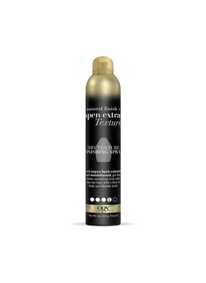 Natural Finish Aspen Extract Dry Texture Hair Spray, 8 Ounce